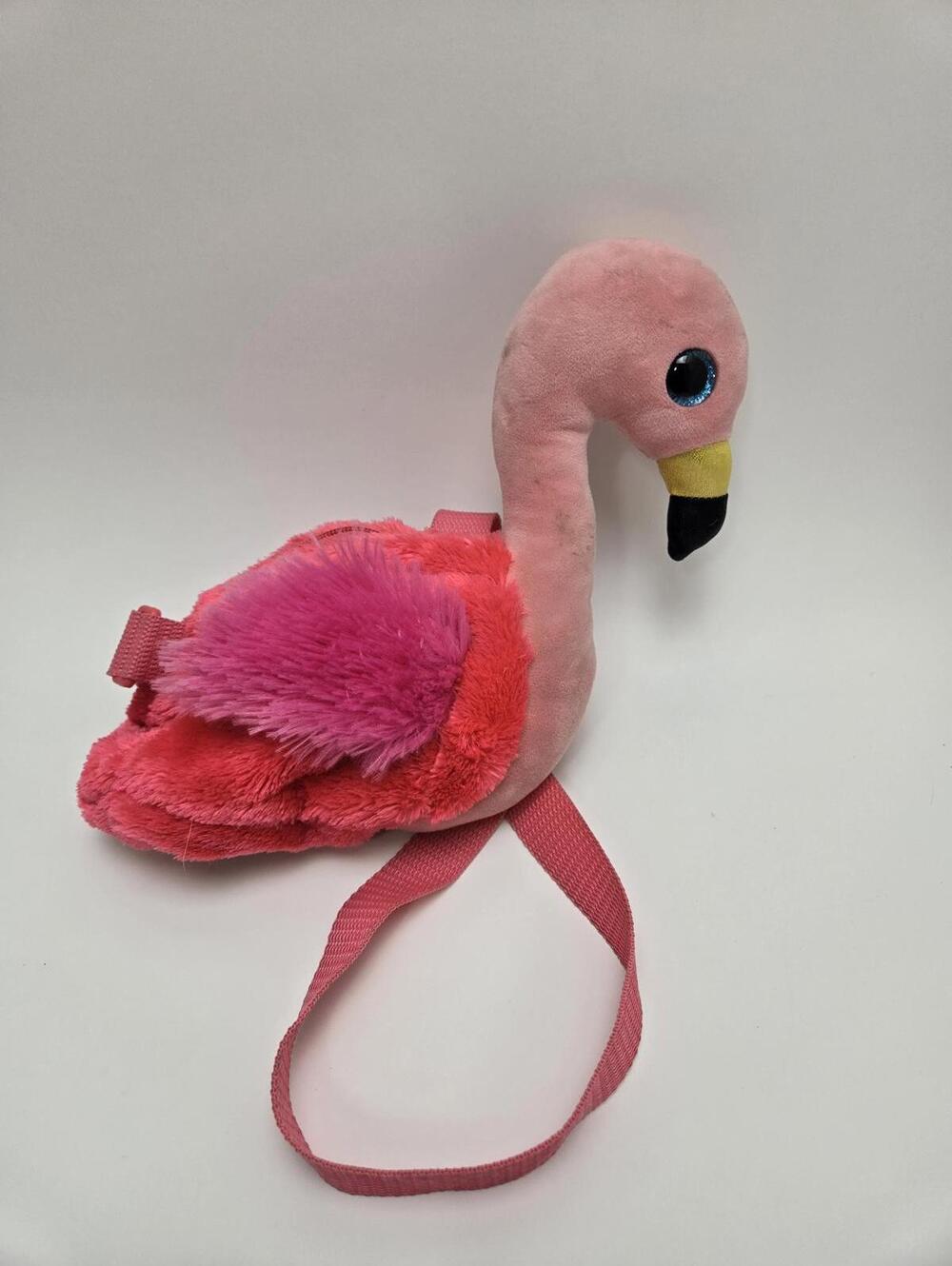 Ty Gear “Gilda” the Pink Flamingo Purse *No Hang Tag* (9 inch)